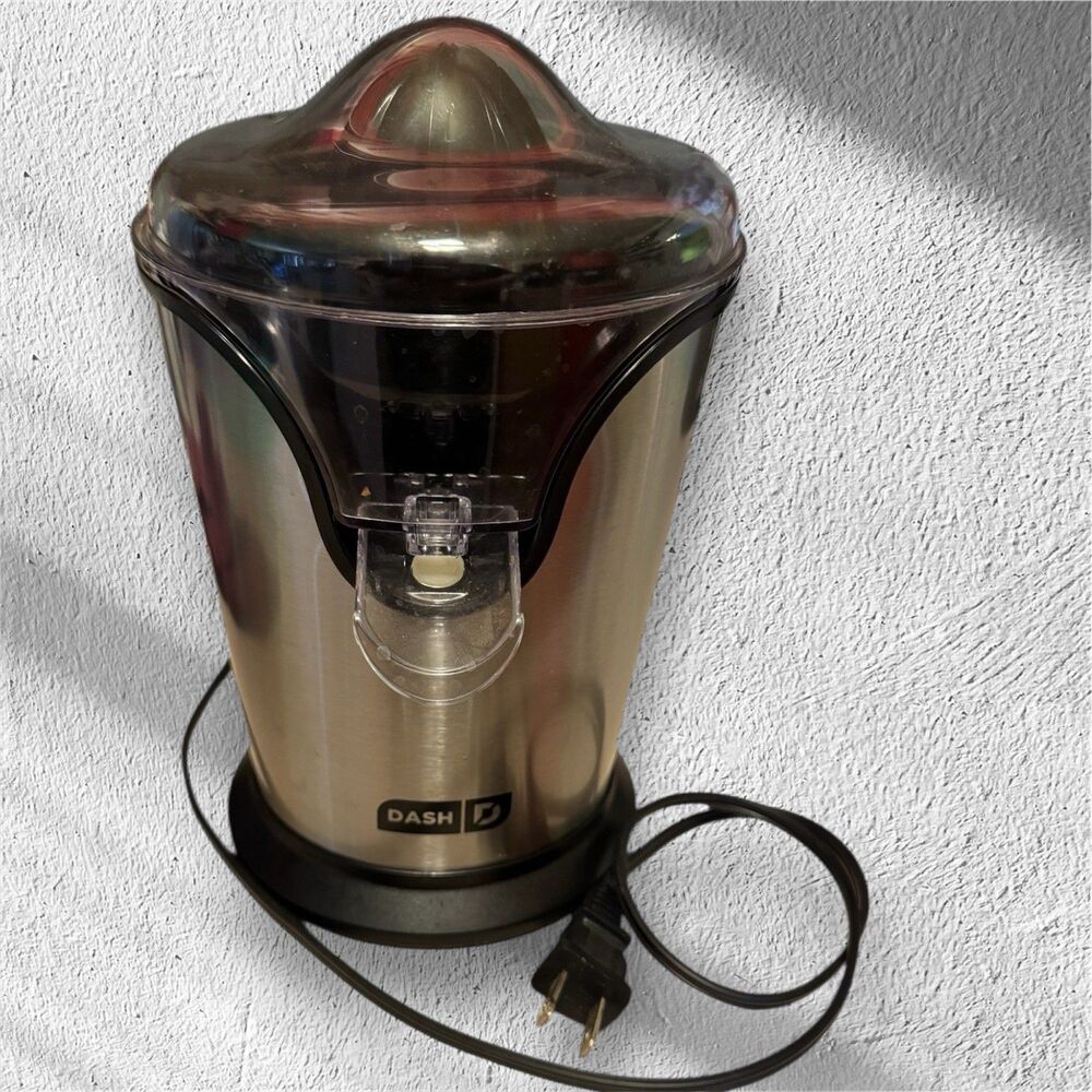 Dash Premium Black Stainless Steel Eletric Citrus Juicer JB085SS